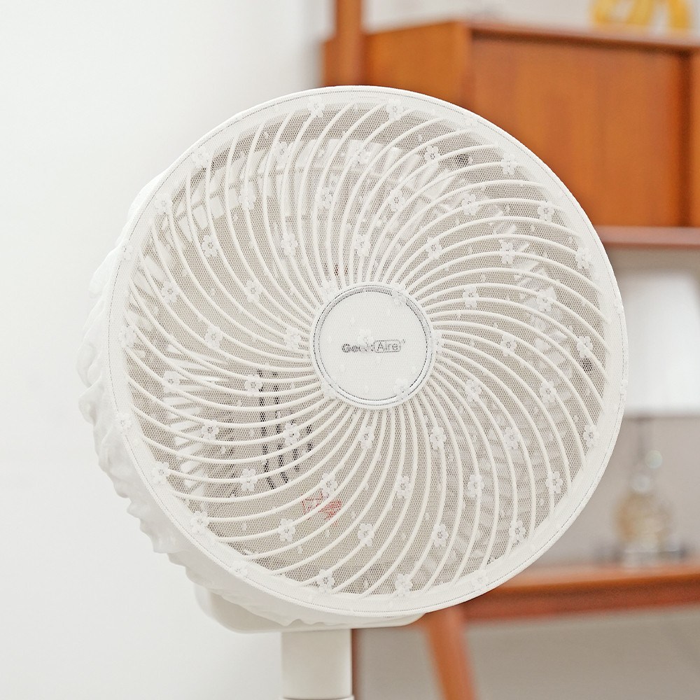 마롤로뜨 선풍기 안전망 레이스 프리 사이즈 가정용 보호망 덮개 손가락보호 보관, 1개, 안개꽃(화이트)_선풍기안전망 10,670원