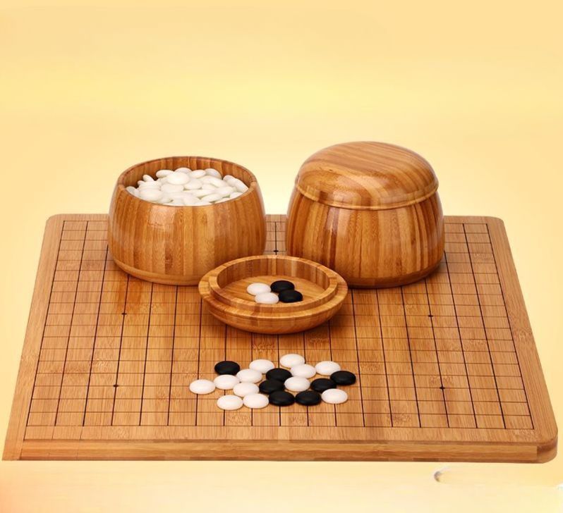 고급 원목 바둑판 세트 오목판 장기판 대국 기원 어르신 용비늘+모조옥361+가죽판/2개 25,000원