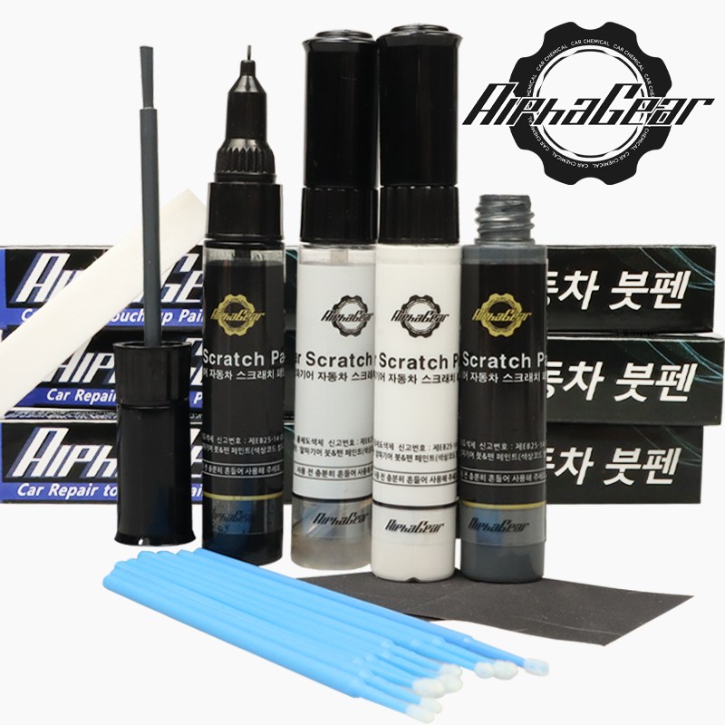 조에 붓펜 QNY 펄화이트 카페인트 셀프 도색 기스제거 스크레치 복구 차량용 자동차 차량용 24,000원