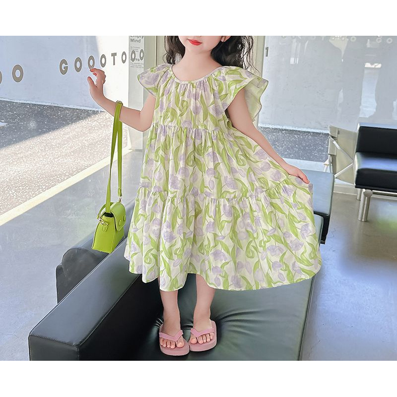 해피유통 여아 여름 꽃무늬 원피스 레이스 소매 장식 상큼 귀여운디자인14세 이상 25,190원