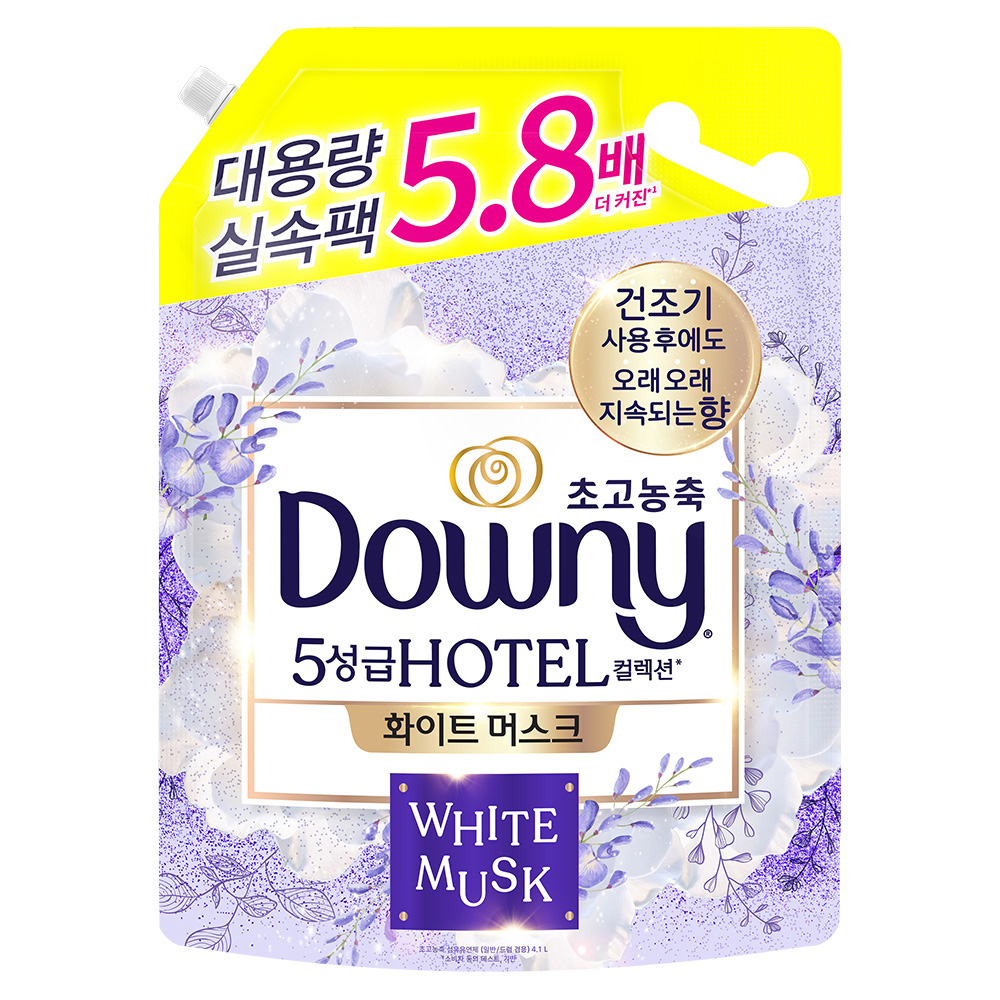 다우니 초고농축 호텔 컬렉션 섬유유연제 화이트 머스크 리필 22,900원