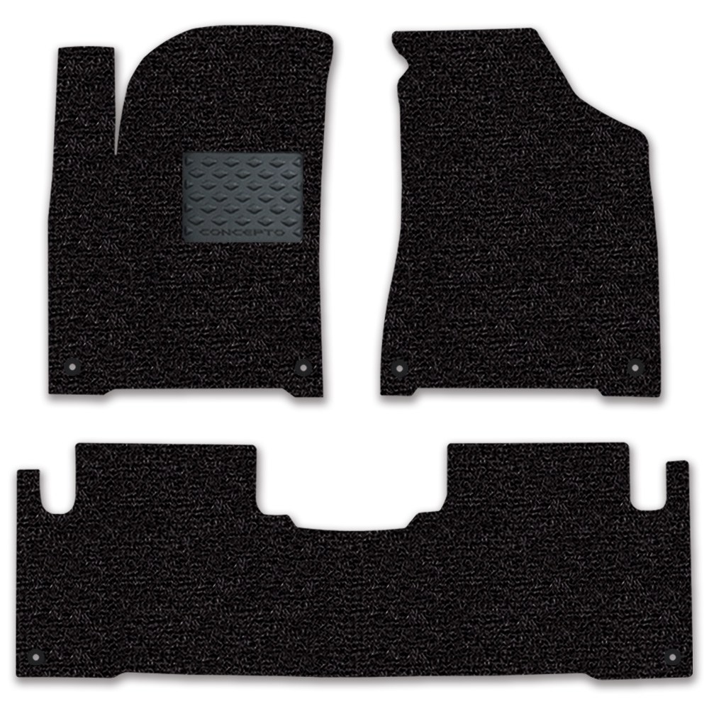 컨셉토 확장형 코일매트 코란도C (2010~2018) 운전석1p, 블랙, 312 코란도C 16,700원