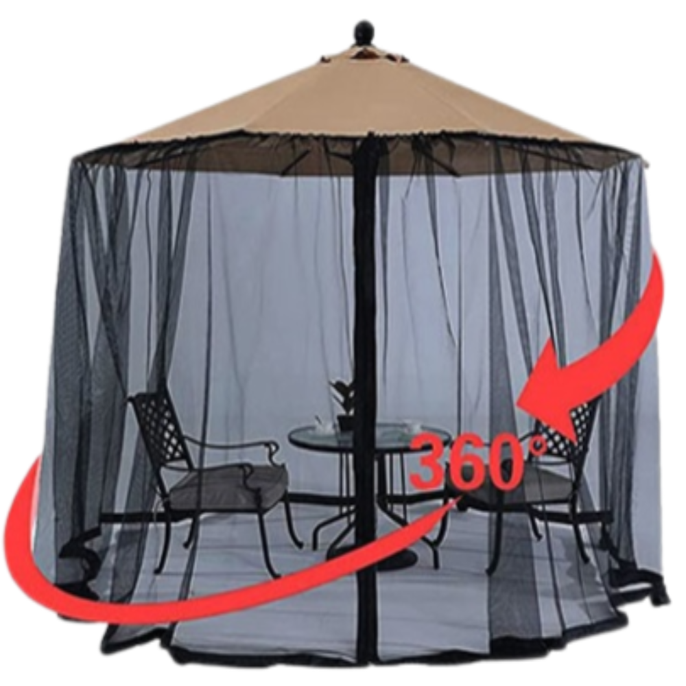 캠프윈 야외 펜션 대형 파라솔 모기장 360도 방충망 대형모기장 그늘막 31,160원