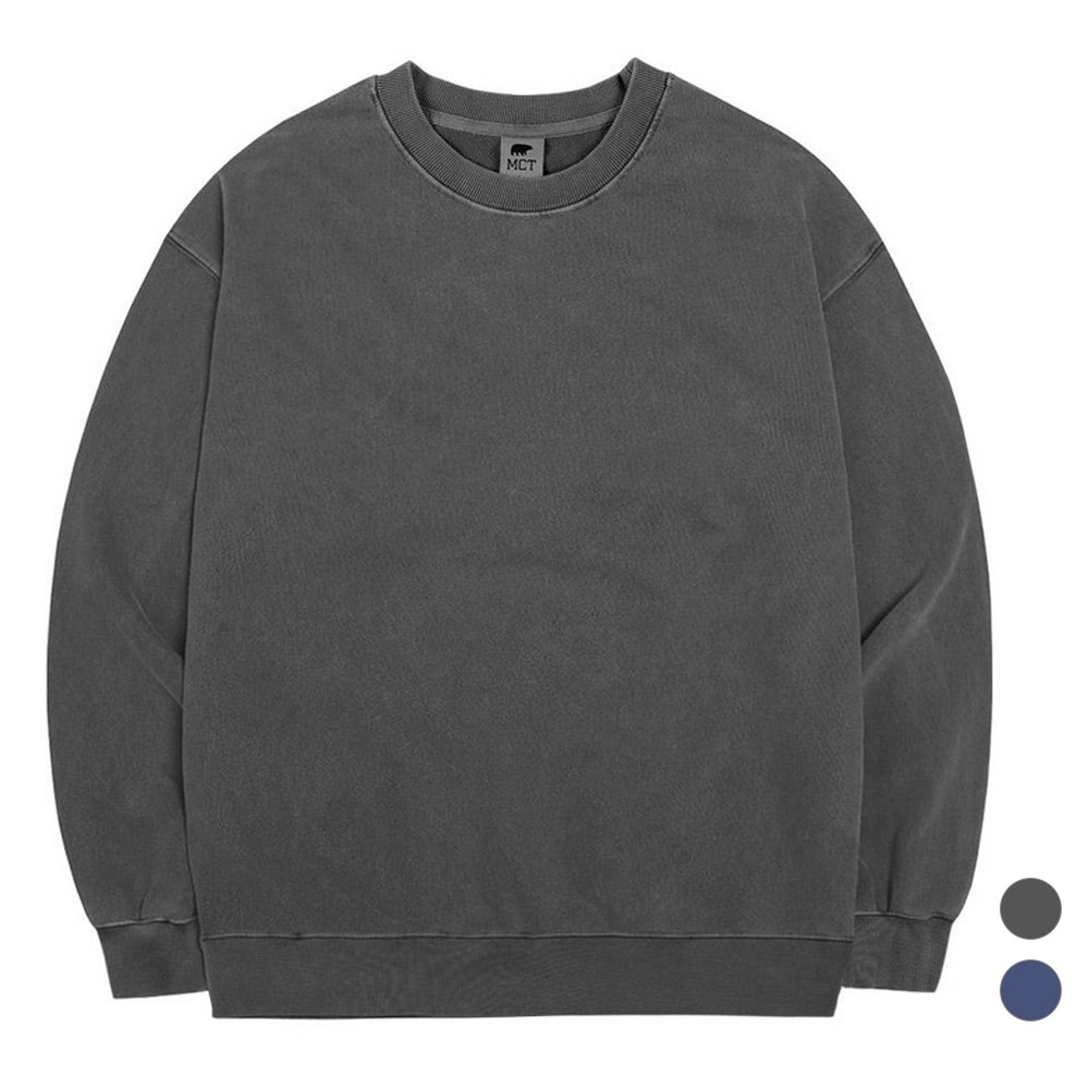 엠씨티 문컬렉션 쭈리면 피그먼트 오버핏 맨투맨 39,000원