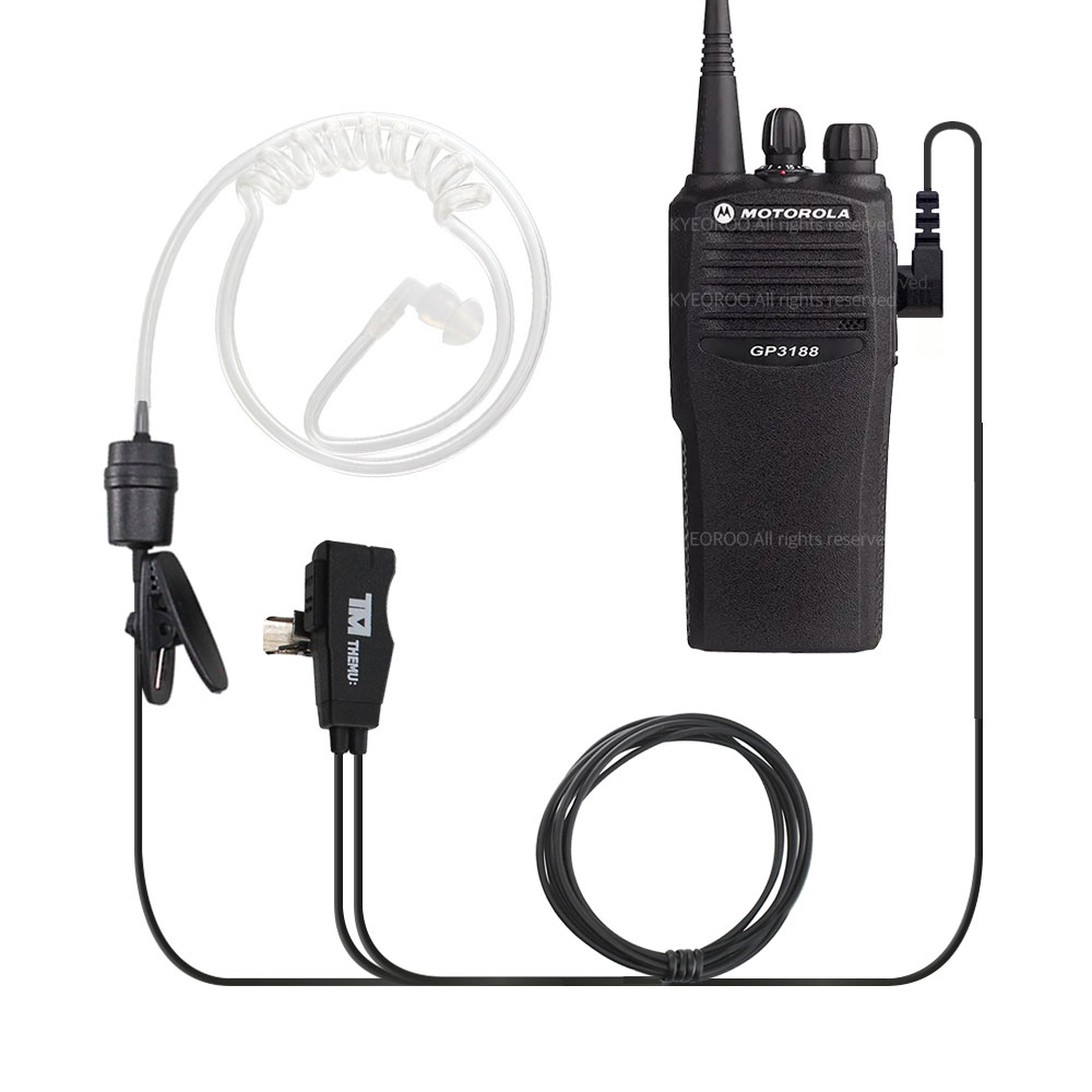 MOTOROLA GP3188/GP3688 무전기 전용 더뮤 이어폰 인이어 리시버 모토로라2핀 8,500원