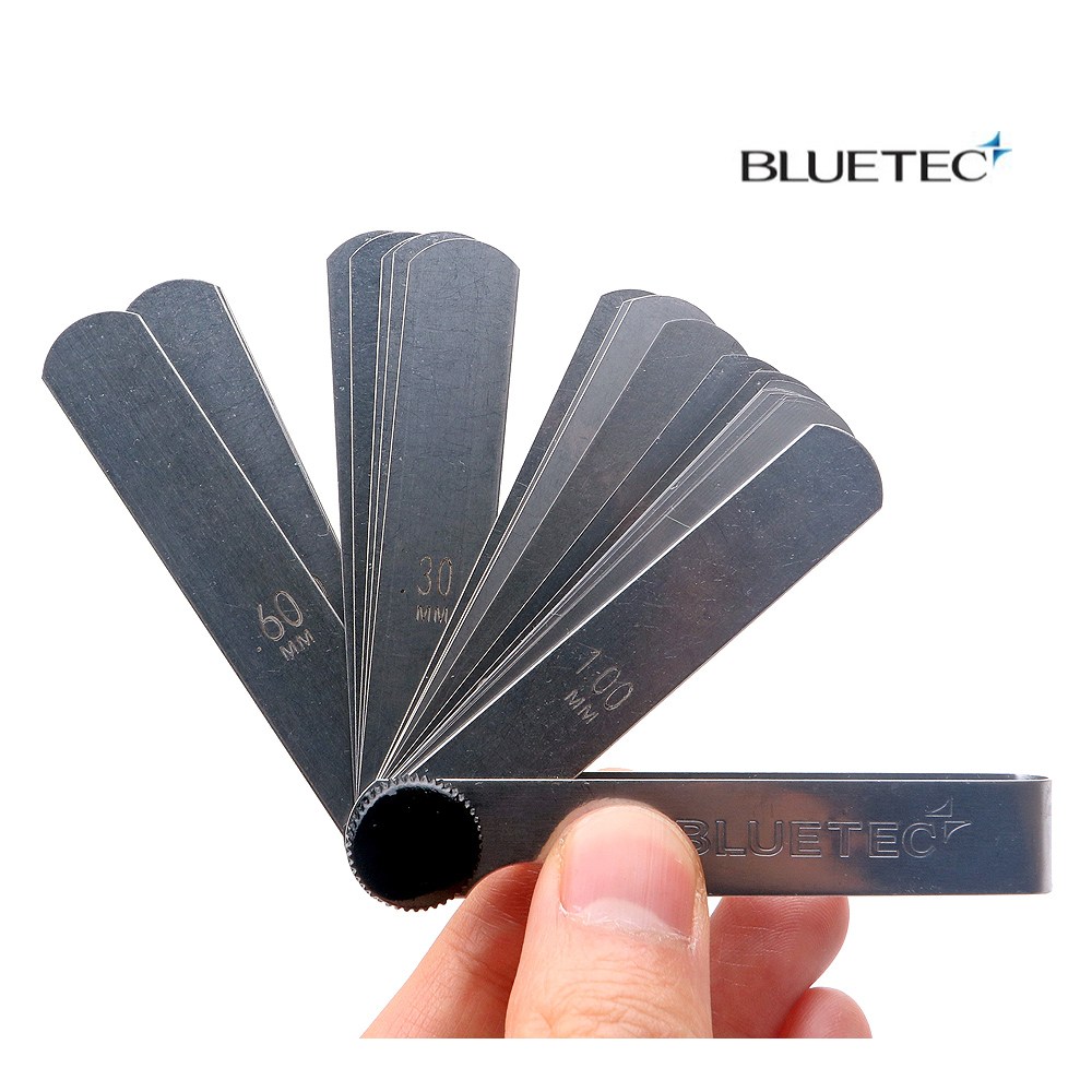 필러게이지 0.03mm ~ 1.0mm 25매 두께게이지 틈새게이지 필라게이지 두깨 두께 측정 틈새 자 티크니스 치크니스 mm THICKNESS GUAGE 75MZ, 1개 4,500원