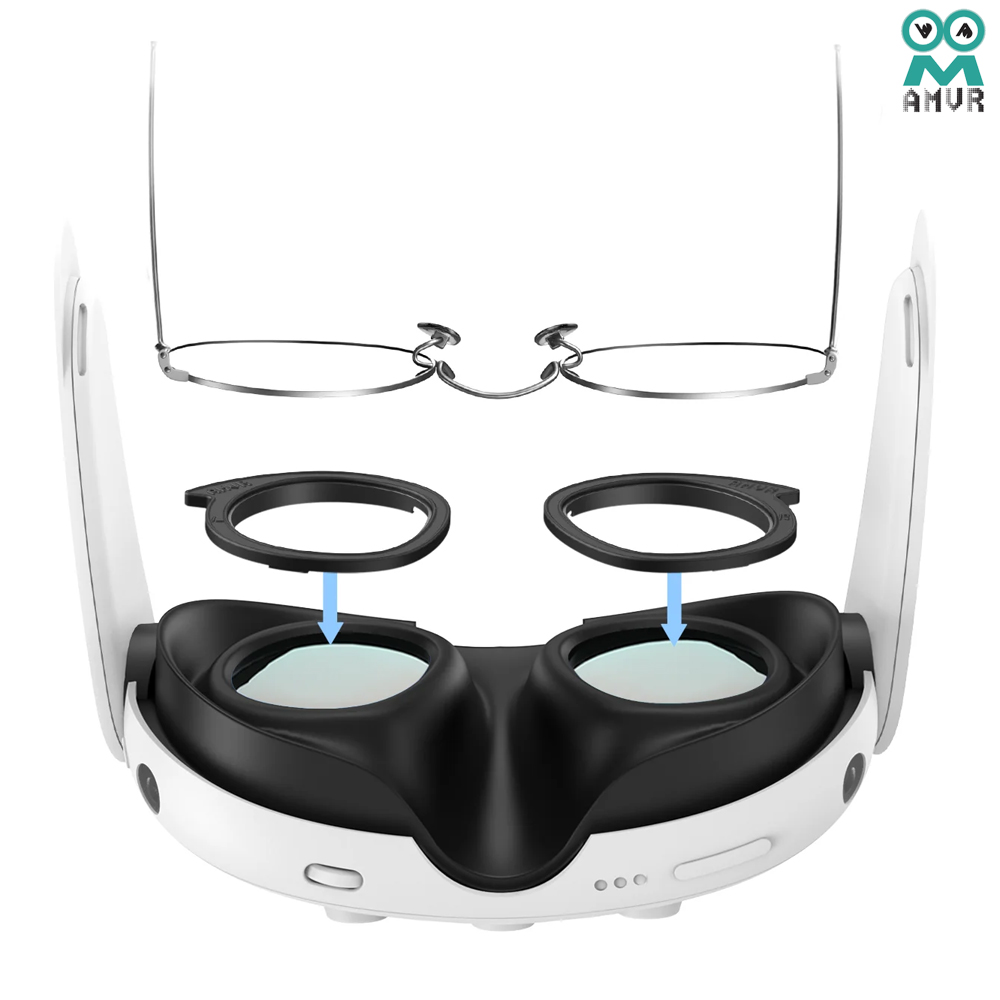 메타퀘스트3 안경 가이드 스페이서 렌즈 긁힘방지 AMVR 악세사리 22,000원