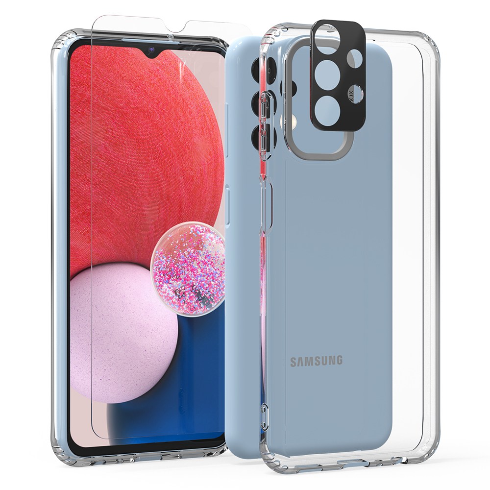 케이스박스 베이직 소프트 투명 케이스+액정 강화 유리 1매+카메라 보호 필름 1매 세트 18,800원