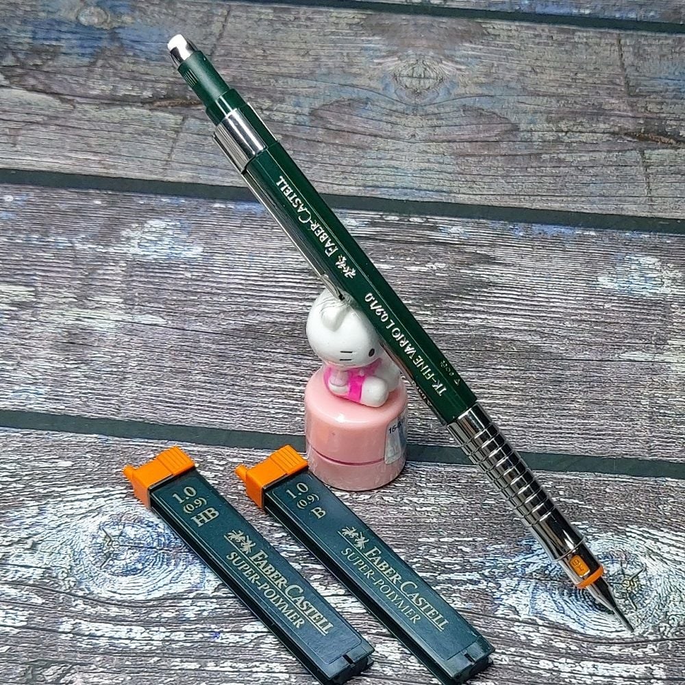 파버카스텔 0.9mm 드로잉/제도샤프 TK-Fine Vario+심 hit*0246qD, B 30,460원