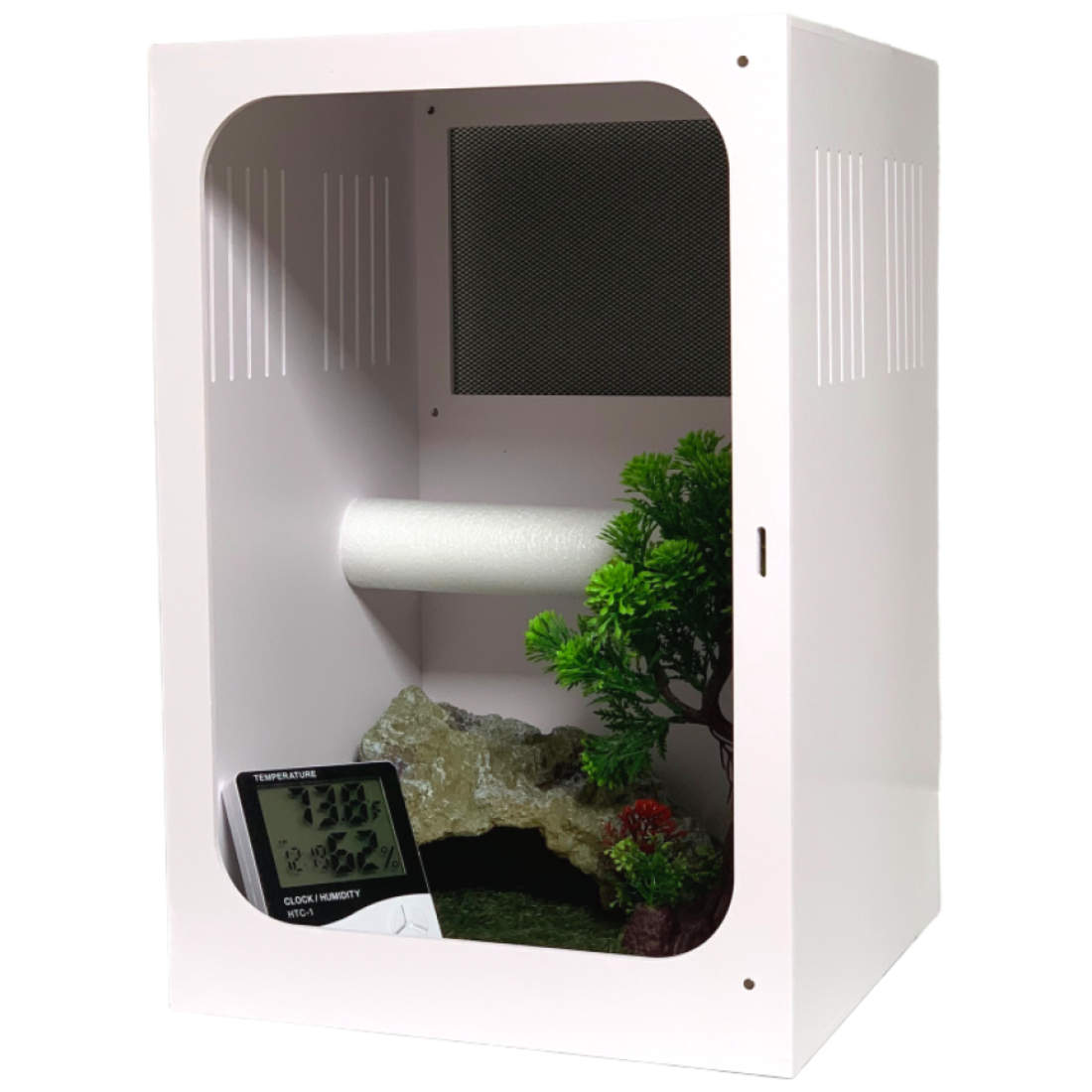 크레스티드게코 사육장 / 크레 사육장 / 포맥스 사육장 / 20*20*30, 25*25*35, 30*30*45 3가지, 1개, 화이트 80,000원