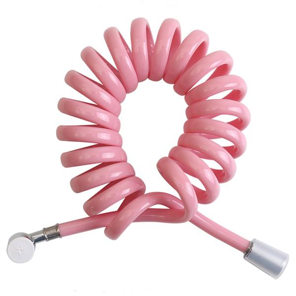 아쿠아듀오 물때X꼬임방지 스프링 샤워기호스 + 스패너, 3m, 핑크 26,590원