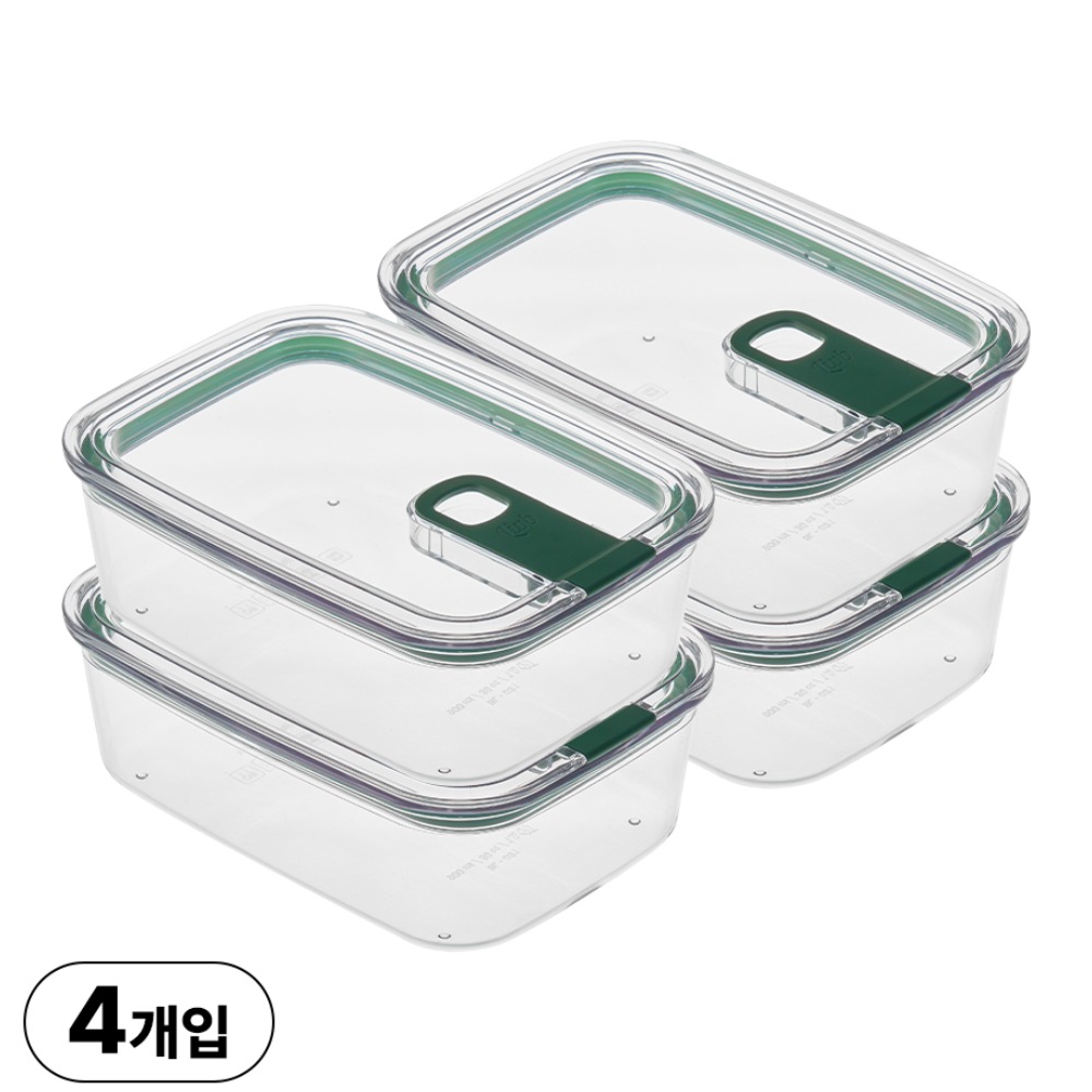 리브비 국내생산 모듈러 친환경 신소재 에코젠 반찬통 밀폐용기 54,200원