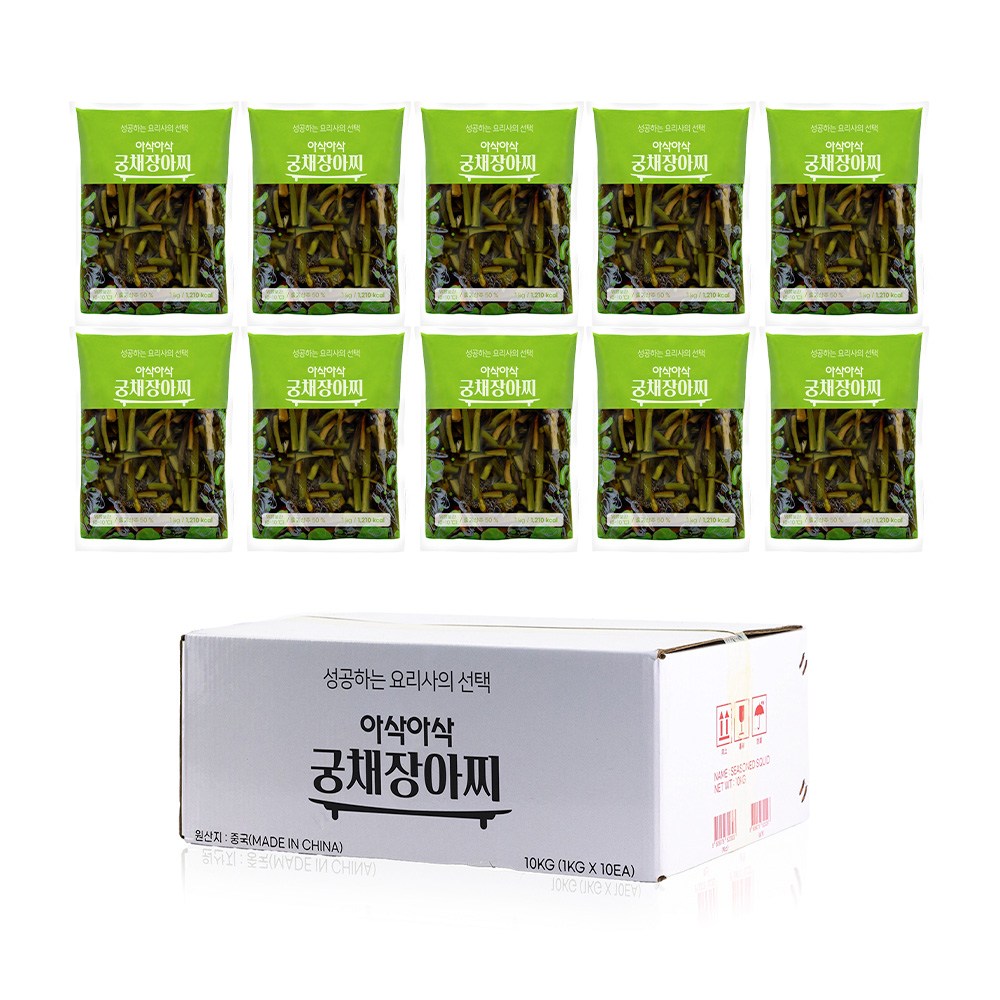 곰테이블 아삭아삭 궁채장아찌 1kg, 10개입, 10개, 1kg 35,900원