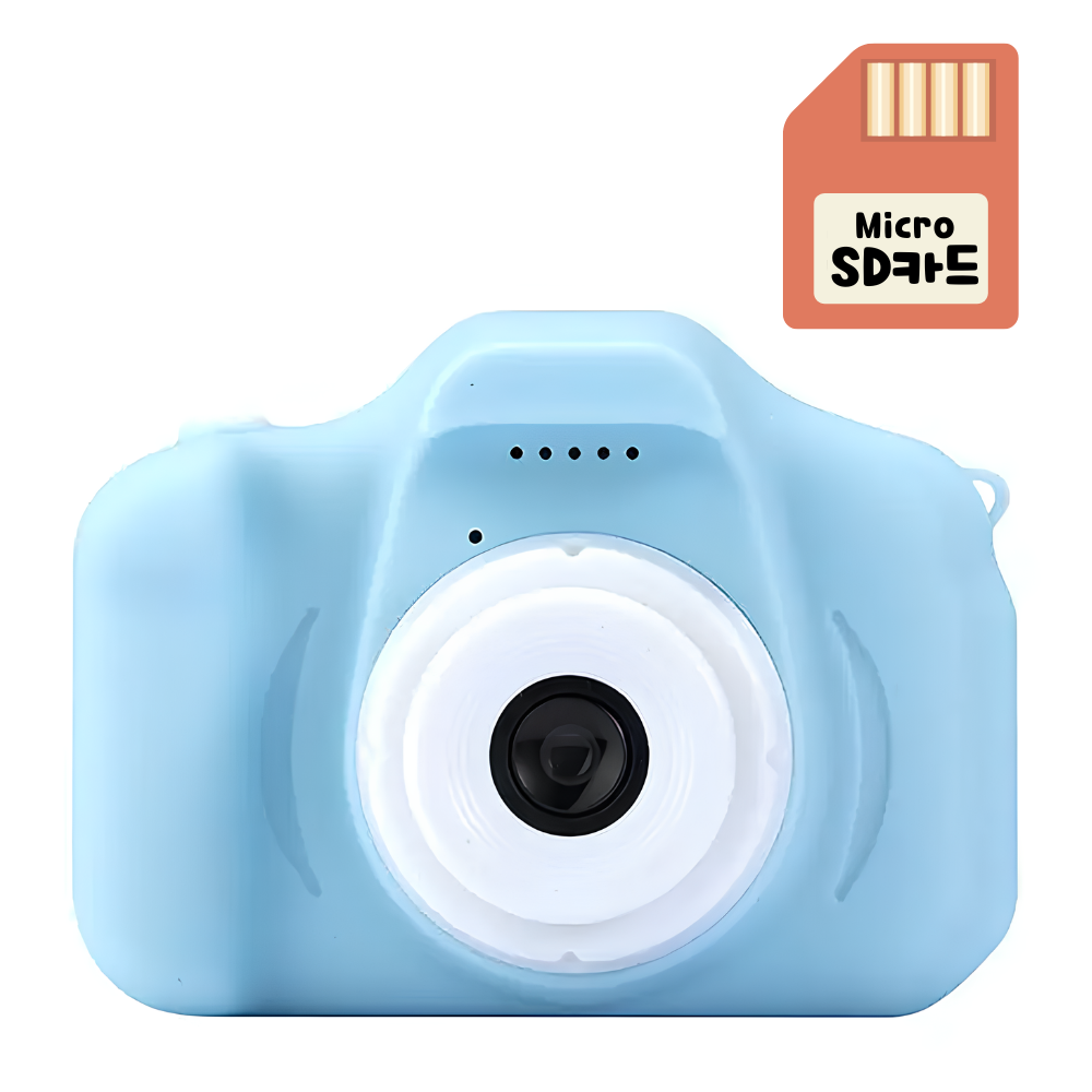 하이라라 어린이 키즈 미니 디토 카메라, 하늘+메모리카드 30,700원