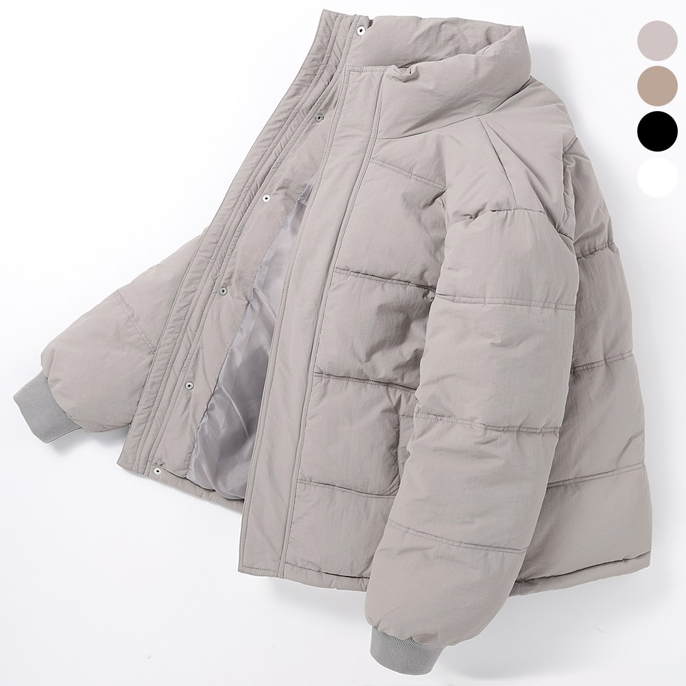 후앙스 오버핏 남녀공용 푸퍼 커플 숏패딩 IDJP-7587 41,800원