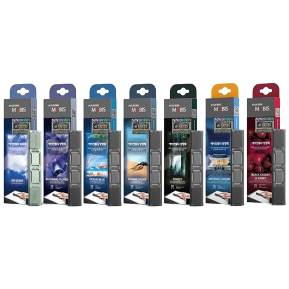 현대모비스 에어컨필터 항균필터에 꽂는 신개념 방향제/탈취제, 1개, 방향제_블랙체리/스윗 8,500원