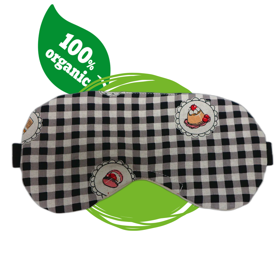 더드림 국산 오가닉 핸드메이드 수면안대  코와이어 암막안대 아이스크림 14,900원