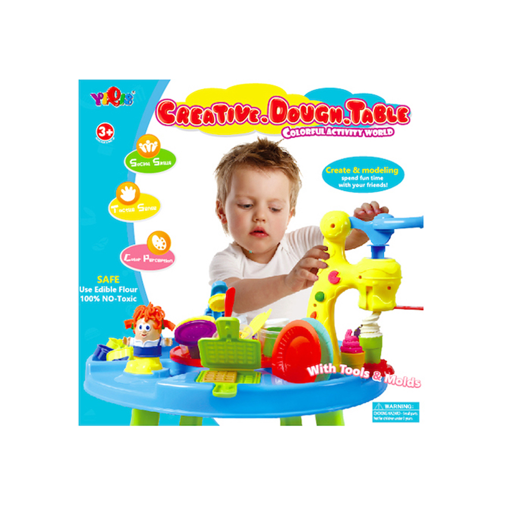 크리에이티브 테이블 도우 유아용 칼라클레이 세트 yiqisn8838, 혼합색상, 1개 21,900원