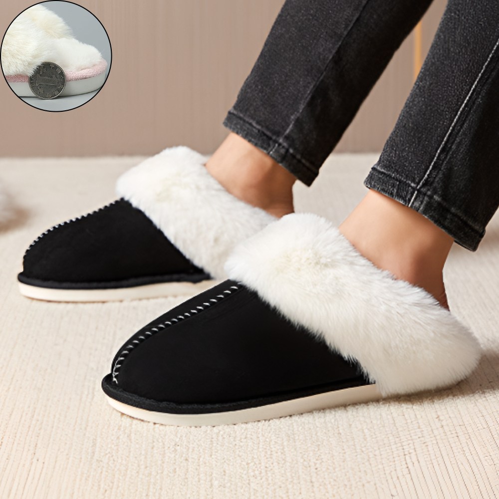 비벤너스 여성 발편한 이뿐 겨울 방한 털 슬리퍼 9,000원
