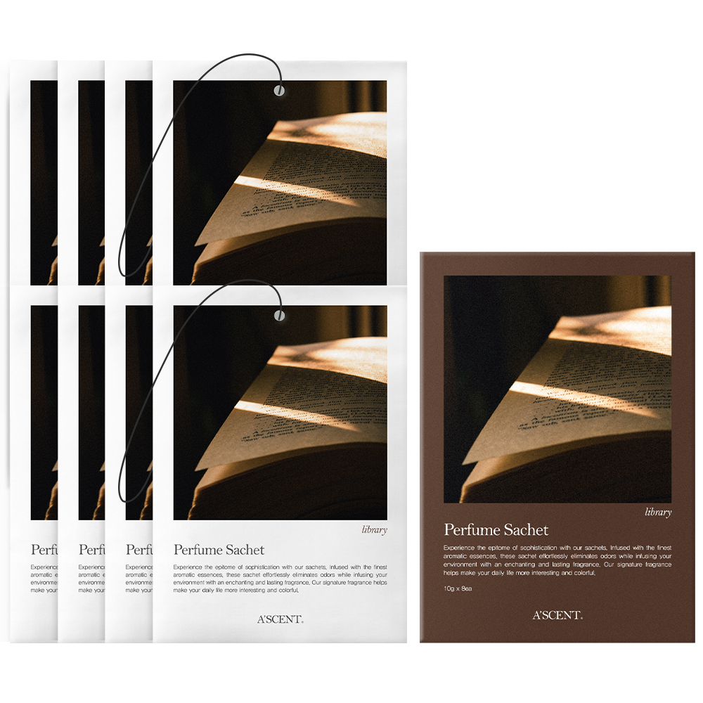 에이센트 퍼퓸 샤쉐 본품, 10g, 8개, 라이브러리 8,900원