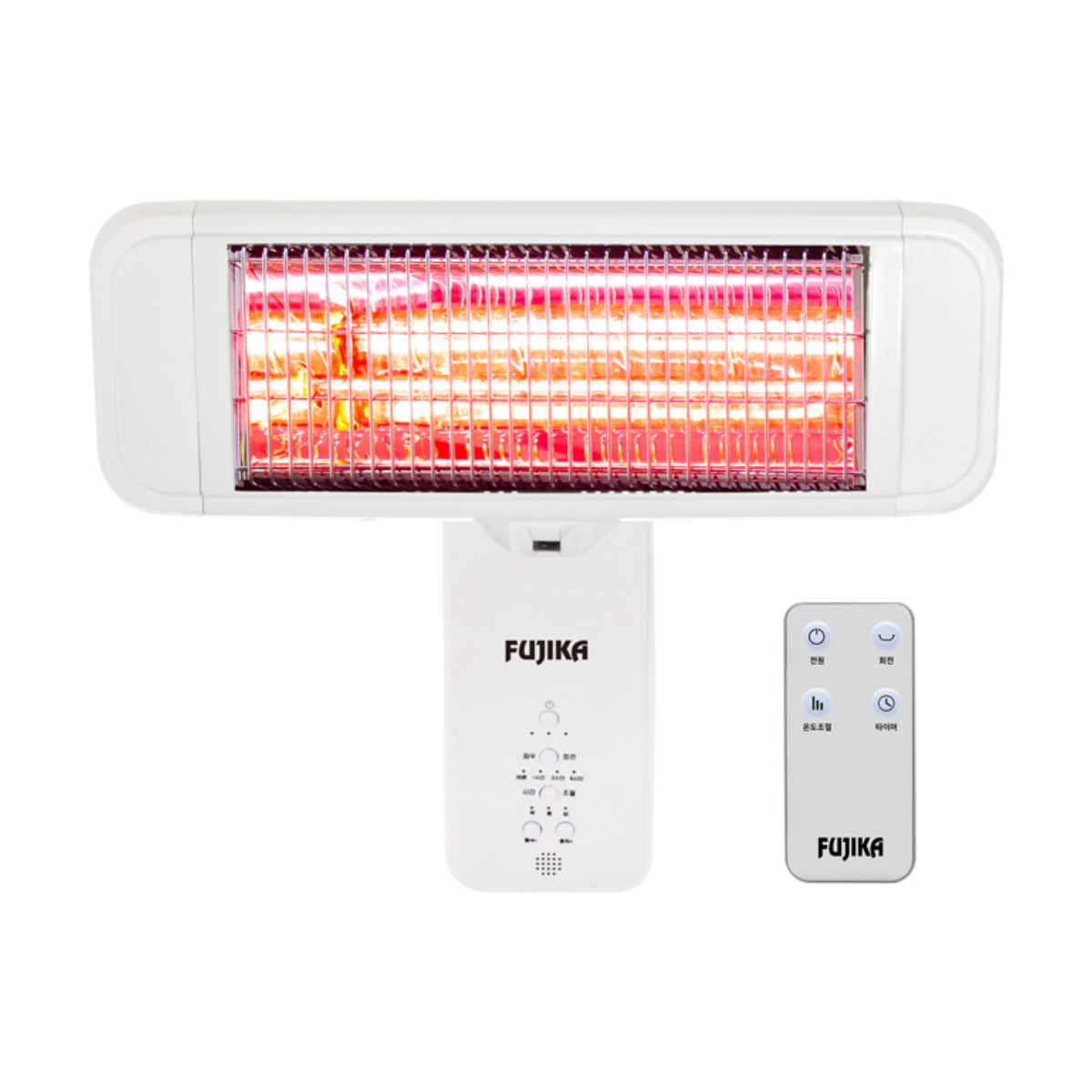 화이트 벽걸이 전기히터 근적외선 리모컨형 고급디자인 온열기 겨울 사무실 업소용 난방기 99,000원