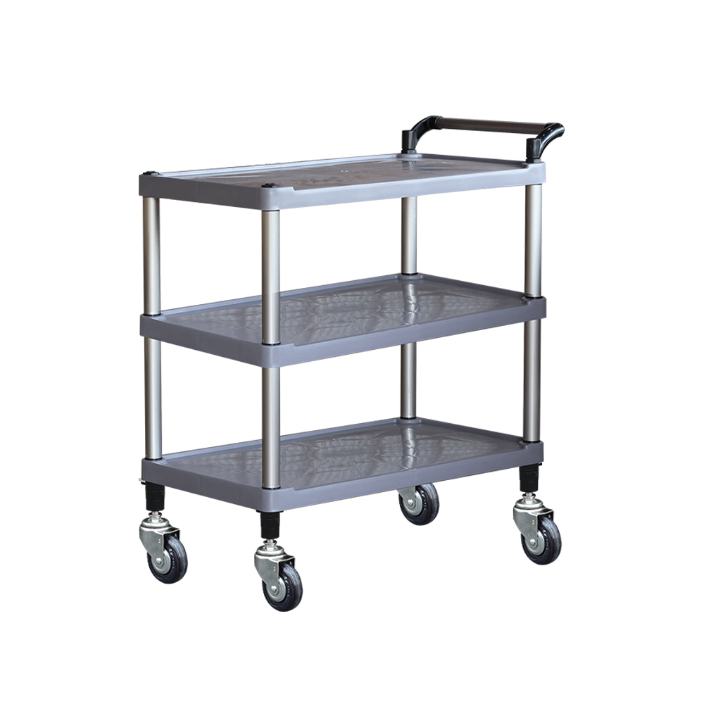 다용도 서빙카트_이동식 식당 핸드카트 트롤리 운반카 2단 3단 주방웨건 미용 업소용 짐 손수레 트레이, 1개 113,000원