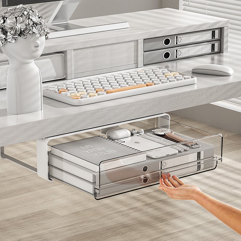 콜콜러브 책상 밑 숨겨진 공간 활용 부착식 히든 서랍 중형 대형 8,800원