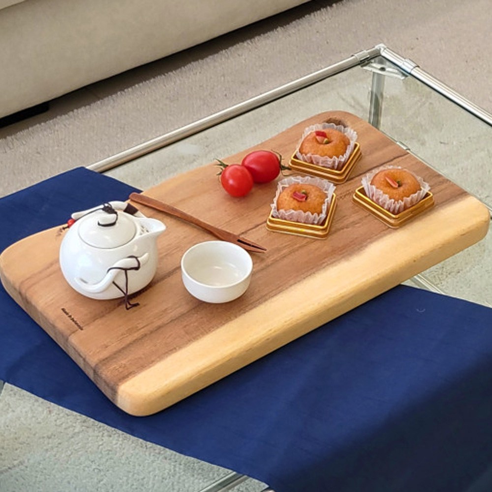 100su 레인트리 보루네오 월넛 통원목 나무도마 13,000원