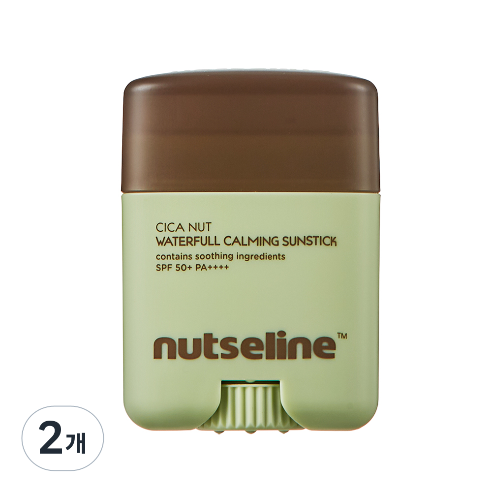 넛세린 시카 넛 워터풀 카밍 선스틱 SPF50+ PA++++, 20g, 2개, 현재가 29,900원