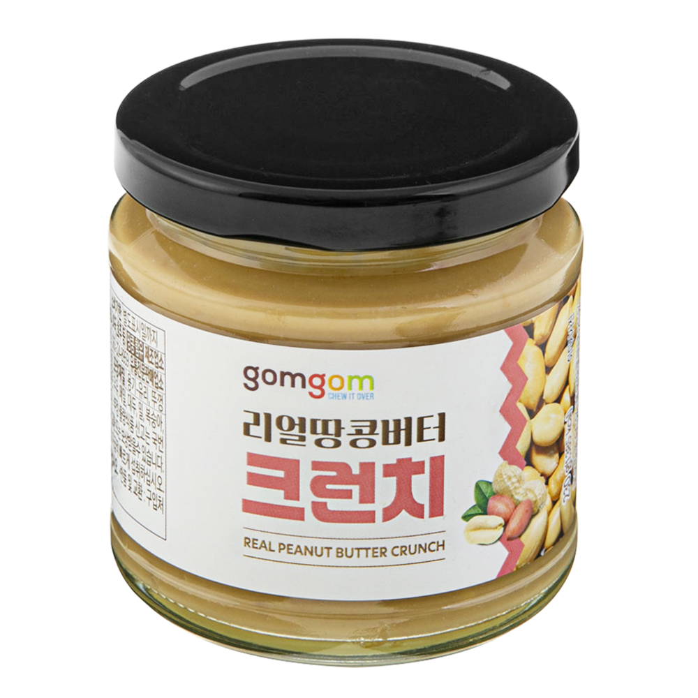 곰곰 리얼 100% 땅콩버터 크런치, 230g, 1개 3,950원