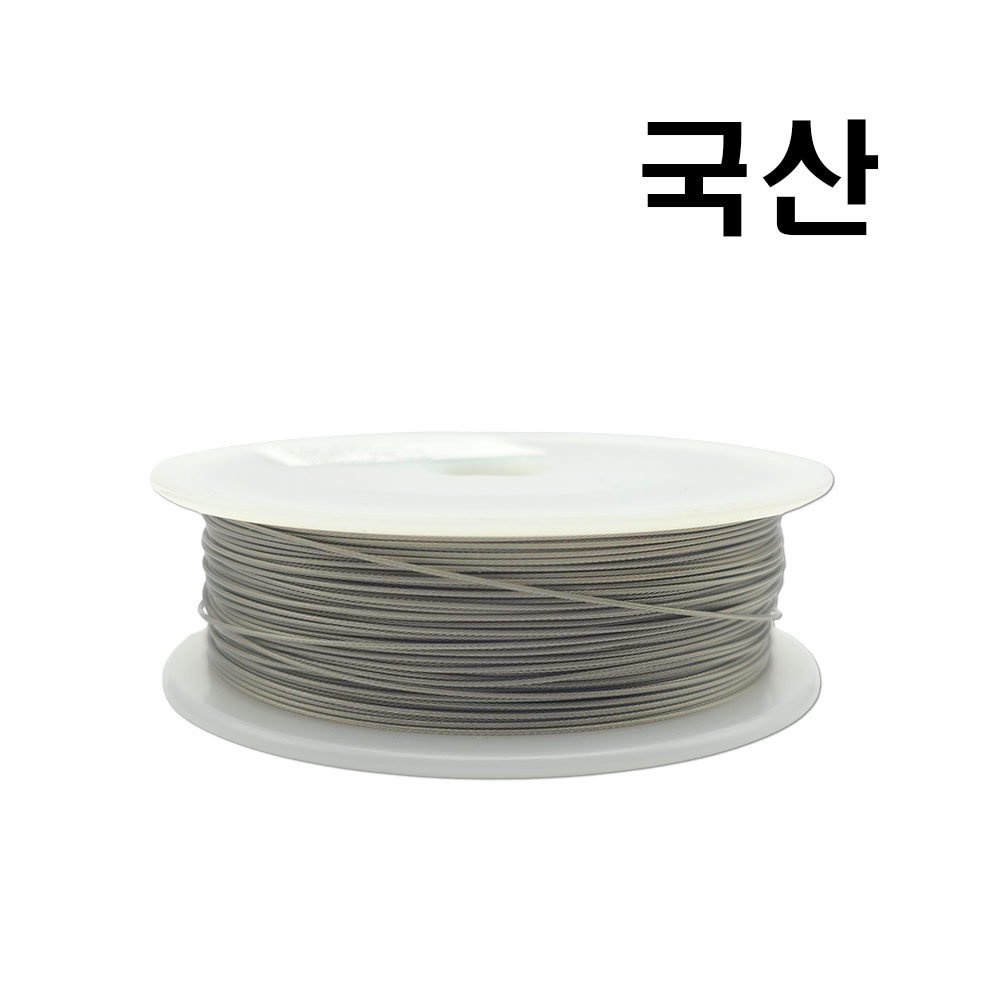 국산 스텐 코팅 와이어로프 100M SUS304 스텐레스 와이어줄 피복 와이어 11,640원