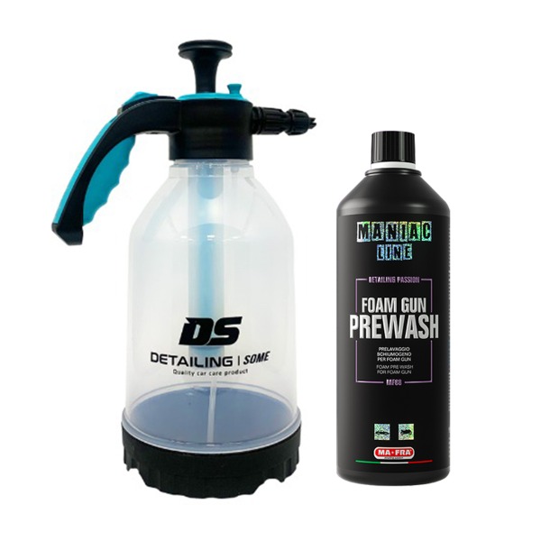 마프라 매니악 폼 건 프리워시 1L 알칼리 세정제 + 디테일링썸 폼 FOAM 압축분무기 거품 세차 세차용품 24,500원