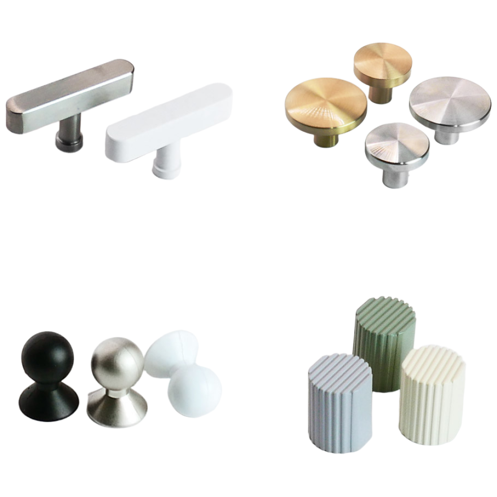 1구 가구손잡이 싱크대 붙박이장 서랍장 손잡이, 니켈무광, 1개 1,900원