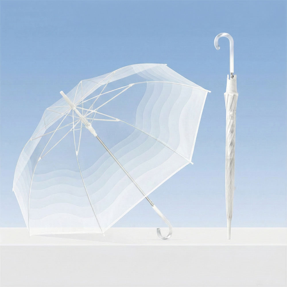 하니모아 원터치 그라데이션 투명 자동 장우산 19,300원