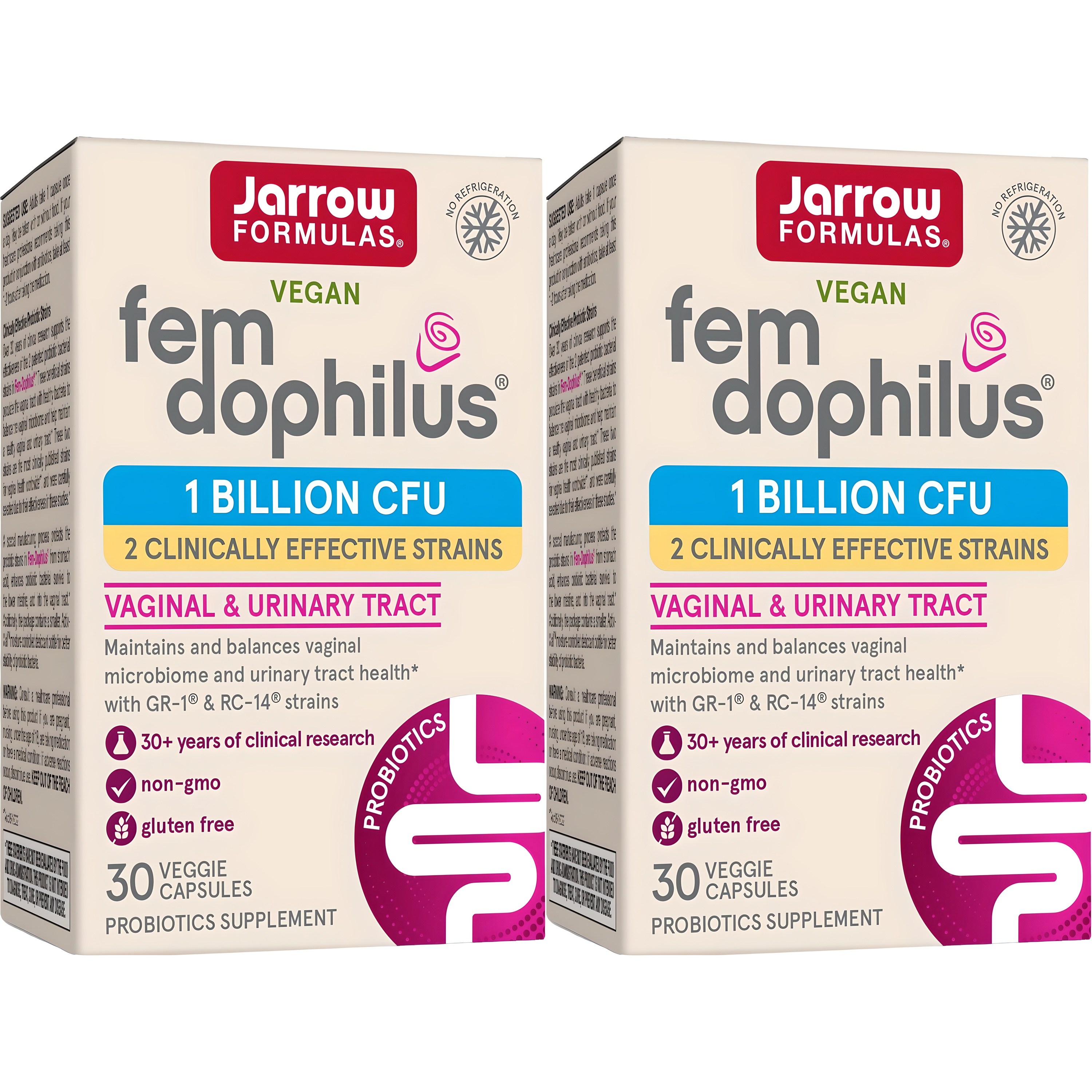 재로우 우먼 펨-도필러스 유산균 10억 베지테리안 캡슐 47,160원