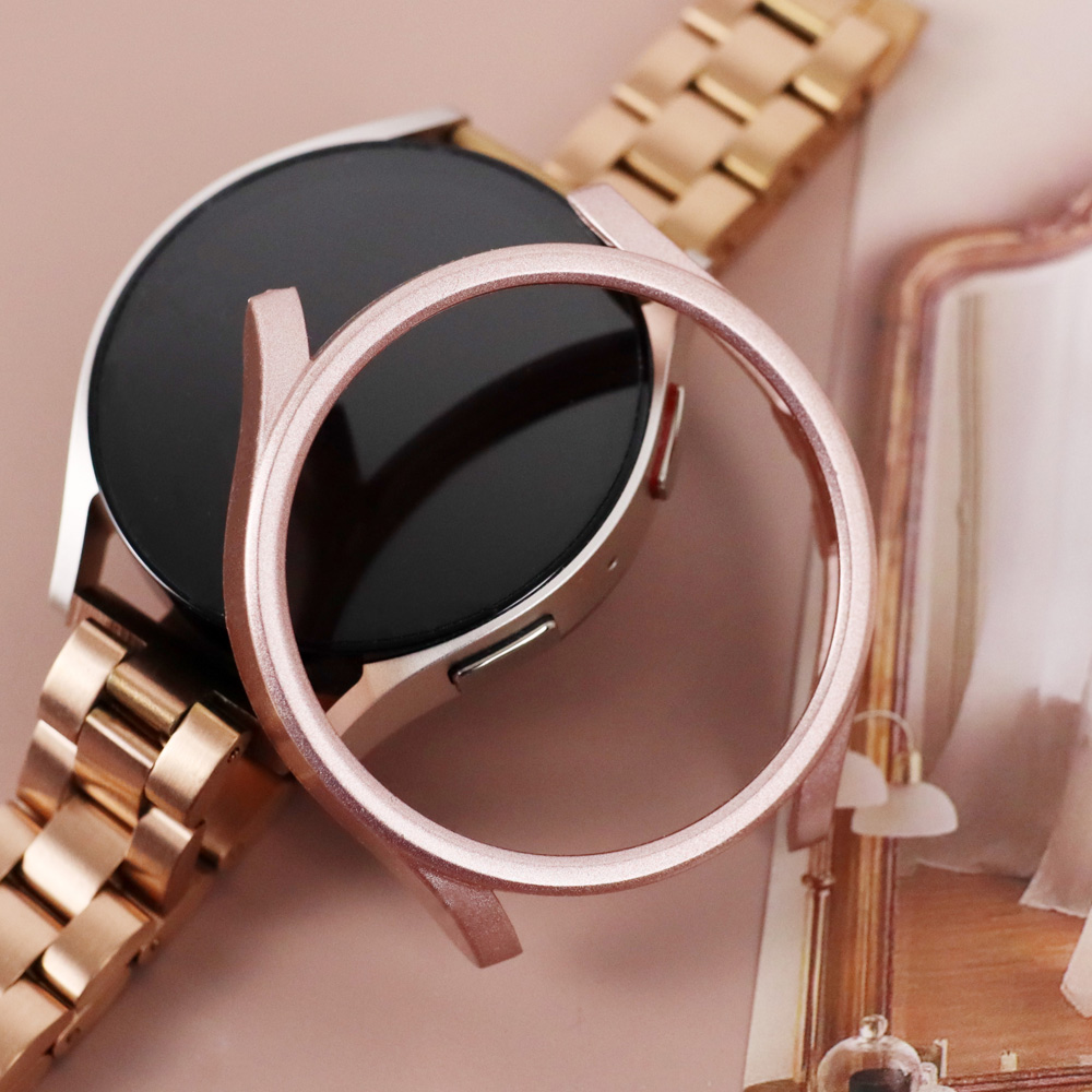 오르몽트 갤럭시워치6 워치6클래식 PC 하프커버 보호커버 보호케이스 초경량 40mm 44mm 47mm 43mm 호환, 로즈골드 7,900원