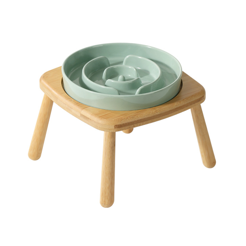 마브펫 강아지 고양이 원목 높은 급체방지식기 39,200원