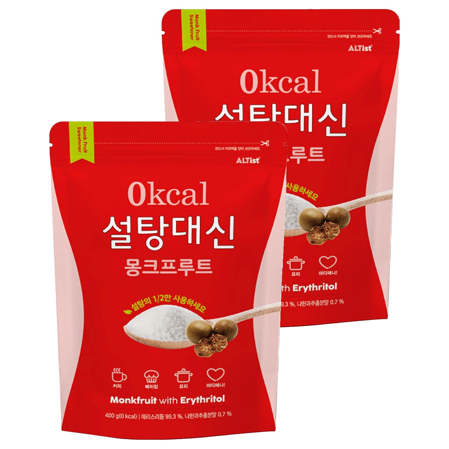 설탕대신 몽크프루트, 400g, 2개 24,960원