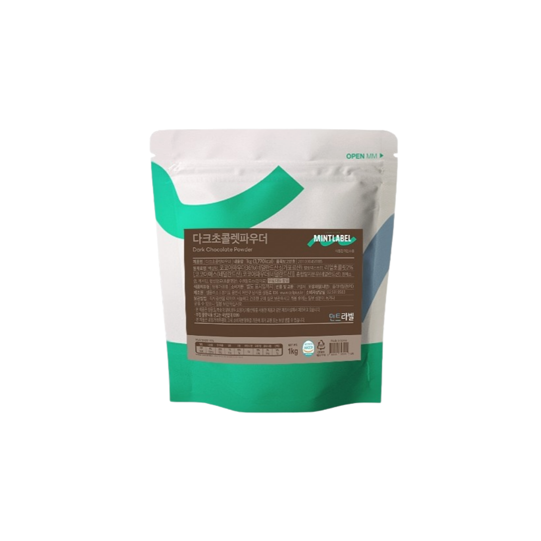 민트라벨 다크초콜릿, 1kg, 1개입, 6개 77,750원