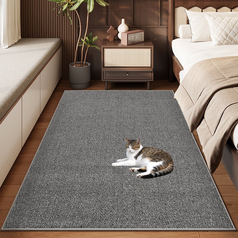 쟈오시 친환경 고양이거실매트 고양이 스크래처 카페트 매트, 1개, 회색 34,900원