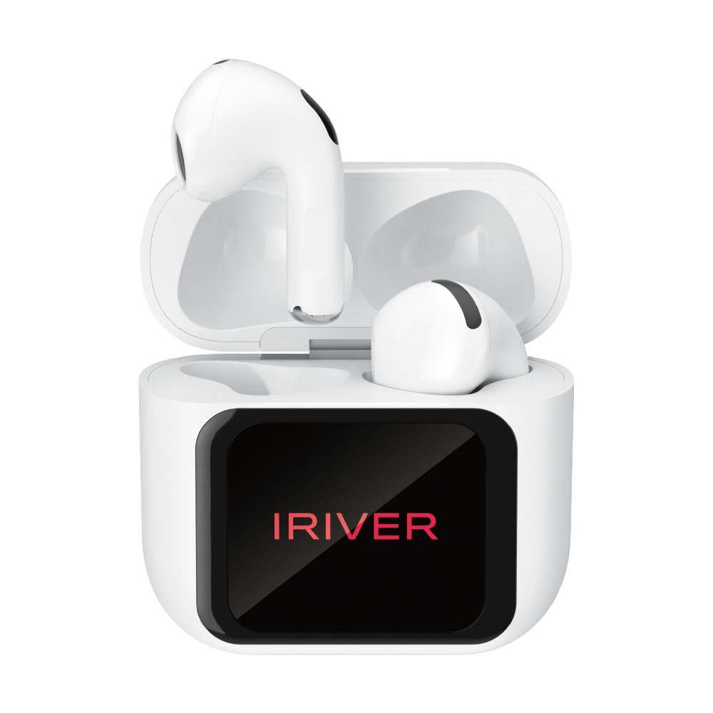 아이리버 오픈형 무선 블루투스 6.0 이어폰 LCD 터치스크린 음향설정 이어폰찾기 카메라셔터 IB-ZX1 화이트, 화이트 37,900원
