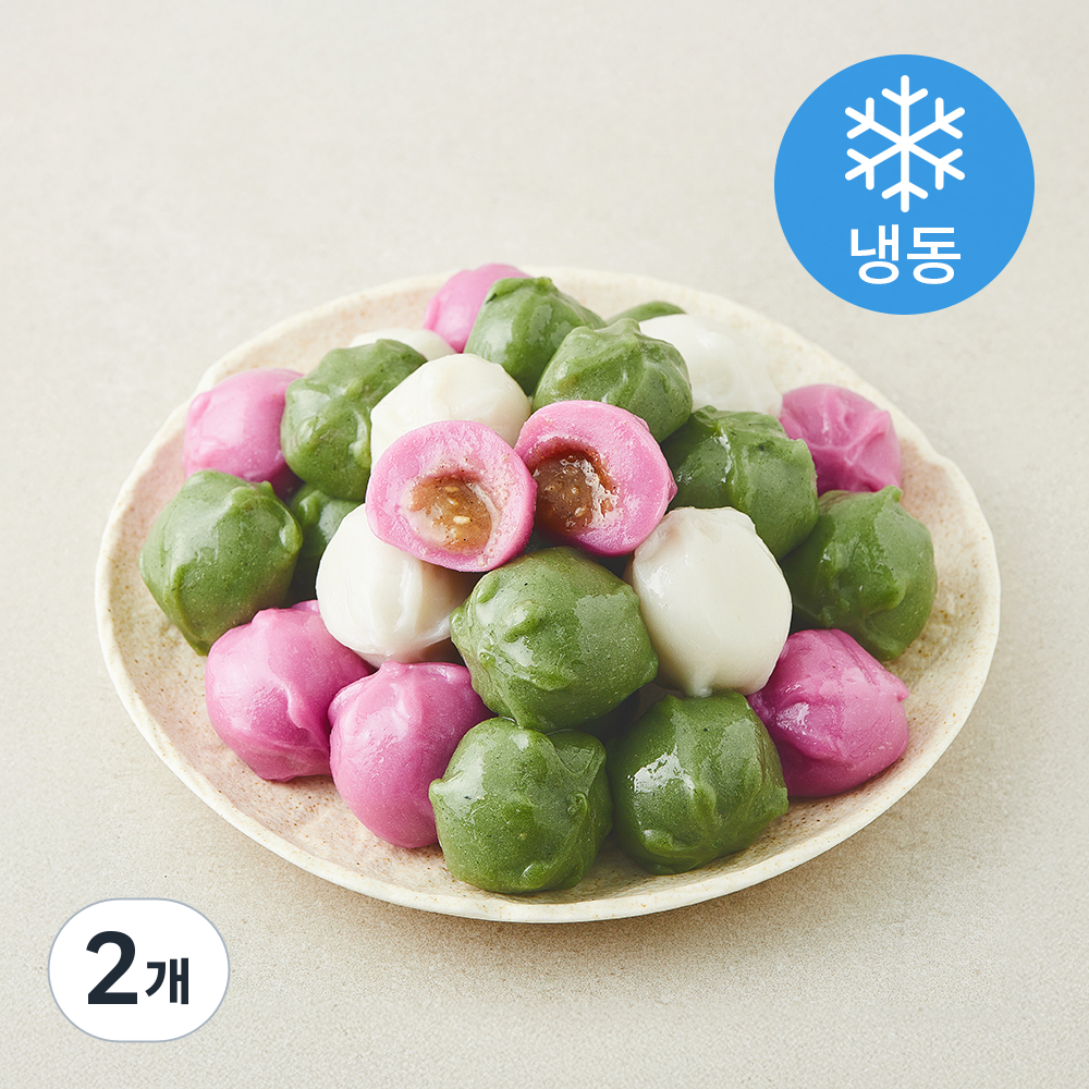 [로켓프레시] 귀정떡방 모둠 꿀떡 (냉동), 500g, 2개, 1개입 9,660원