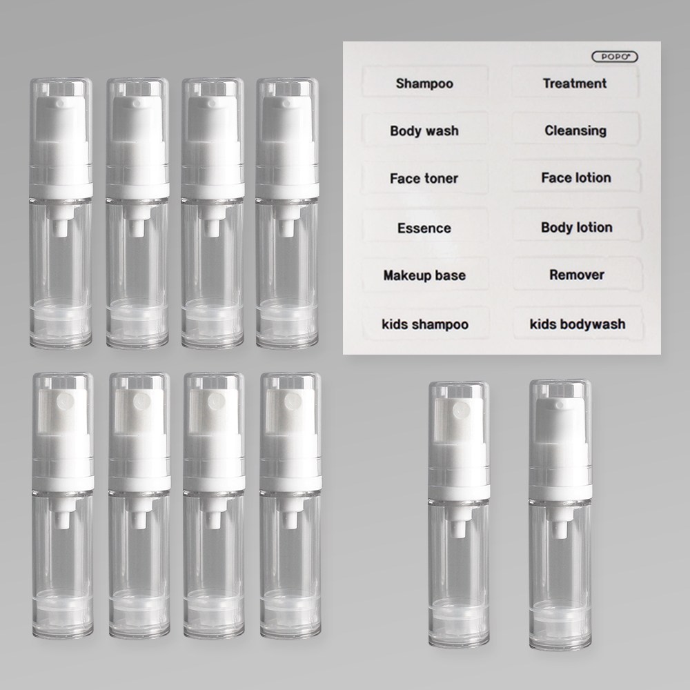 포포라운지 미니 진공용기 스프레이 펌핑 화장품 공병 7,400원