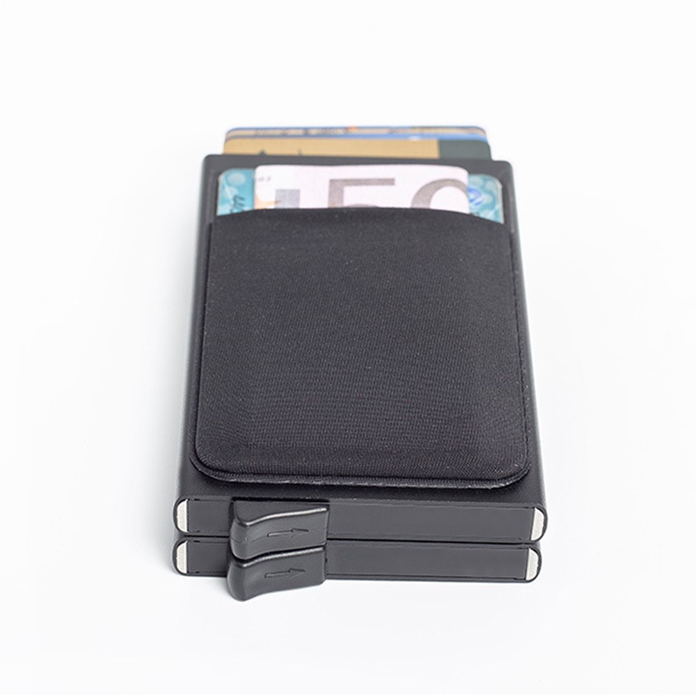 홀더 카드 RFID 방지 슬라이드 팝업 지갑 해킹 더블 카드 케이스 메탈 해킹방지 명함 오토 여행 27,500원