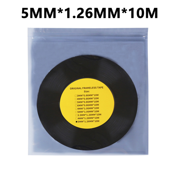 10M 3mm 3.5mm 4mm 5mm 6mm 양면 접착 폼 테이프 접착 LCD 화면 TV 용 경계선없는 곡선 디스플레이 씰링 17,770원