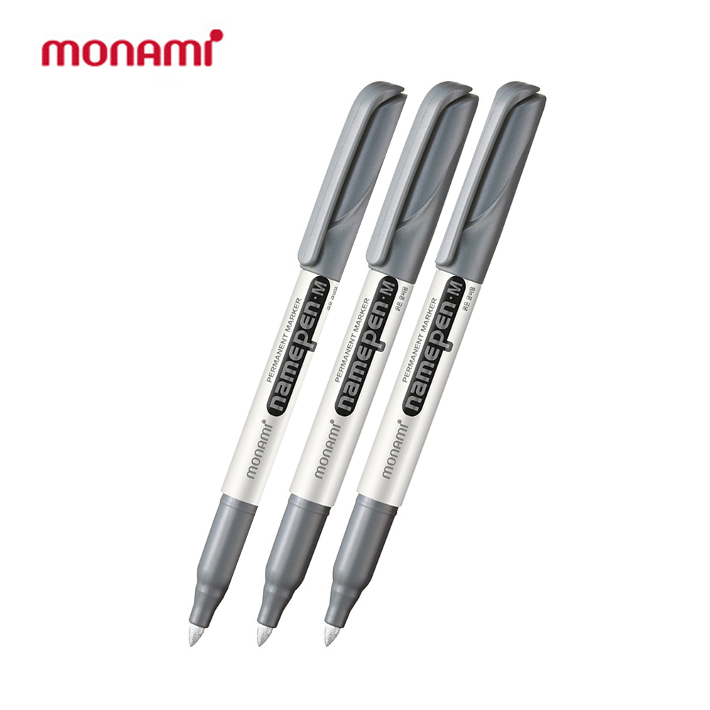 모나미 네임펜 M 실버 은색 굵은글씨 낱개 7,290원
