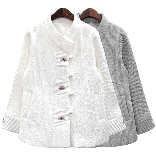 연꽃자수 누비 동방 생활한복 법복 저고리 128,000원