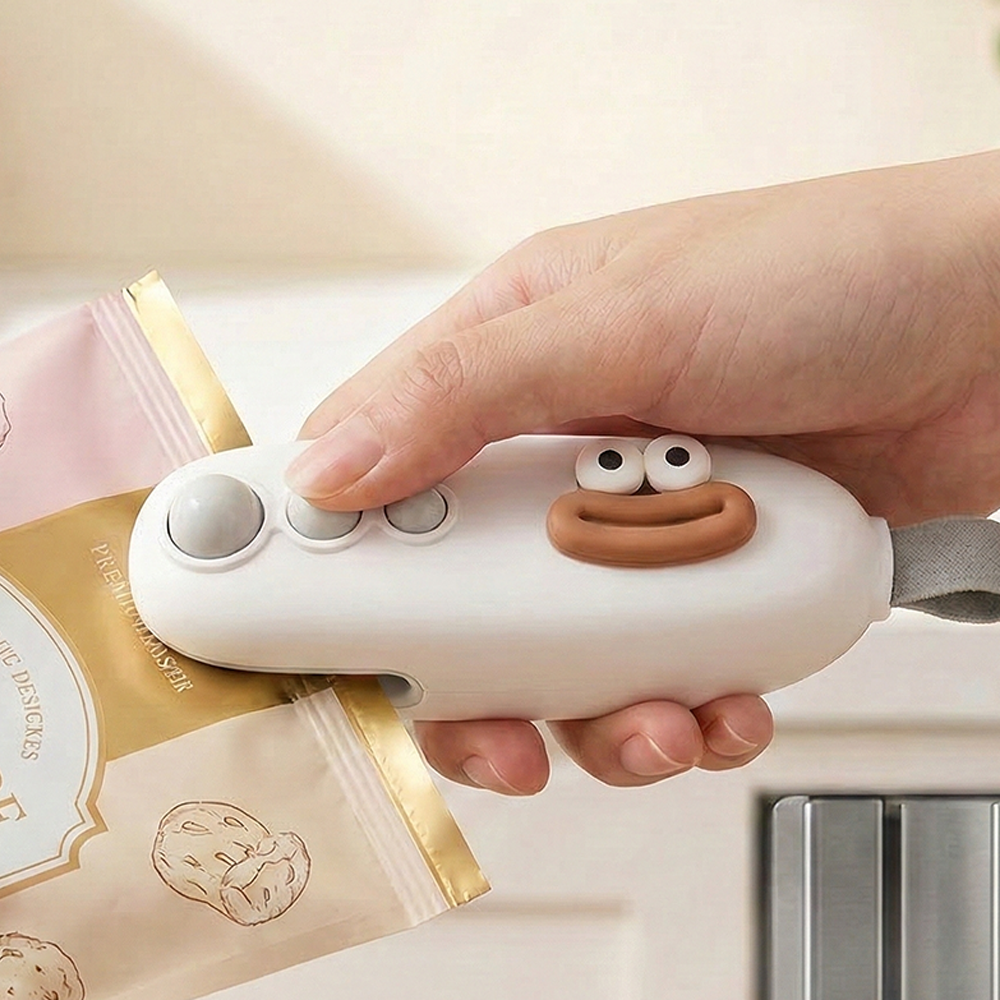 올릭 휴대용 미니 실링기 커팅기 비닐 봉지 밀봉기 충전식 가정용 4,690원