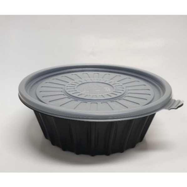 BK 195파이 미니탕 소 400개 덮밥 칼국수 용기 검정 투명 백색, 1세트, 400개 73,000원