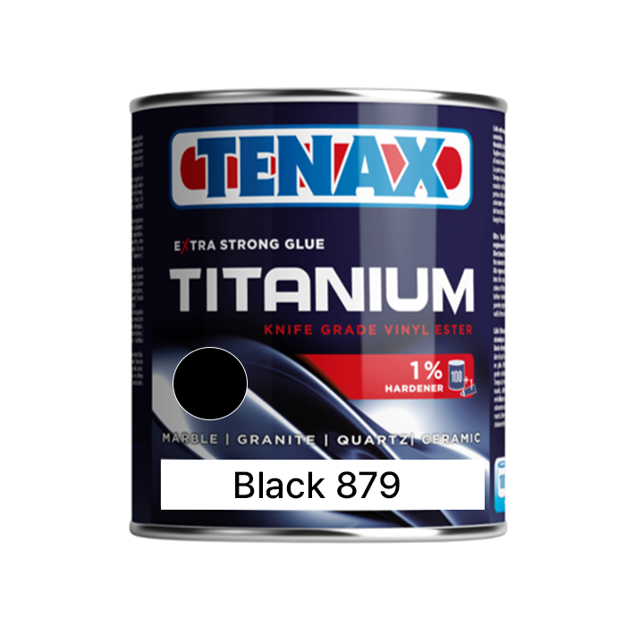 테낙스 티타늄 솔리도 블랙 1L / 비닐에스터 고강도 접착제 졸리컷 레진 마감 대리석 타일 보수 / tenax titanium 59,000원